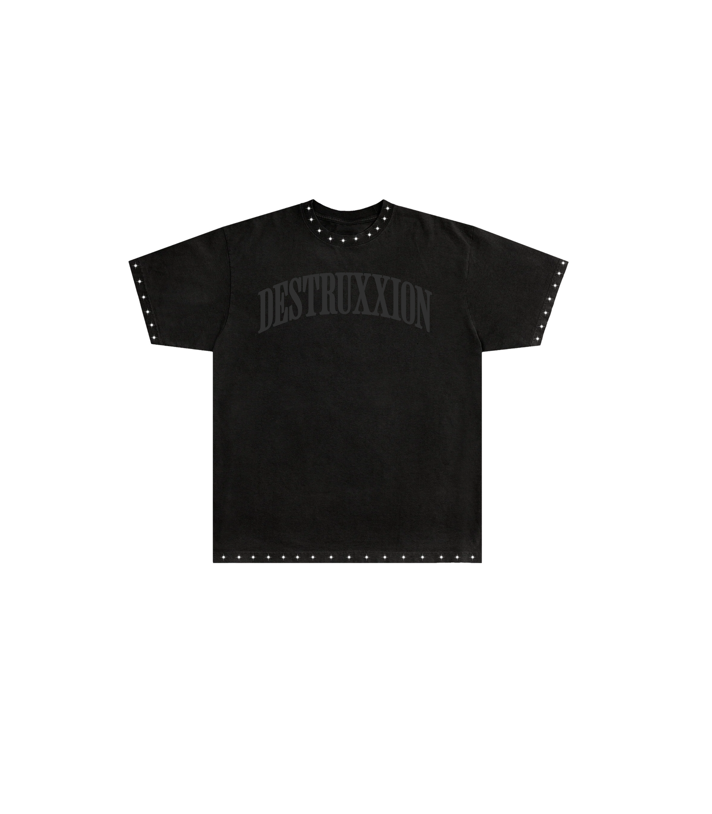 Rhinestone Tee (Black)