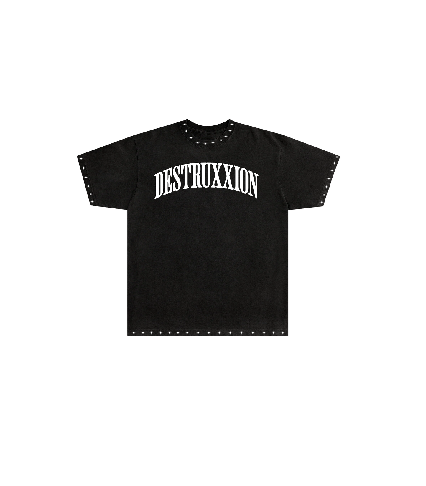 Rhinestone Tee (White)