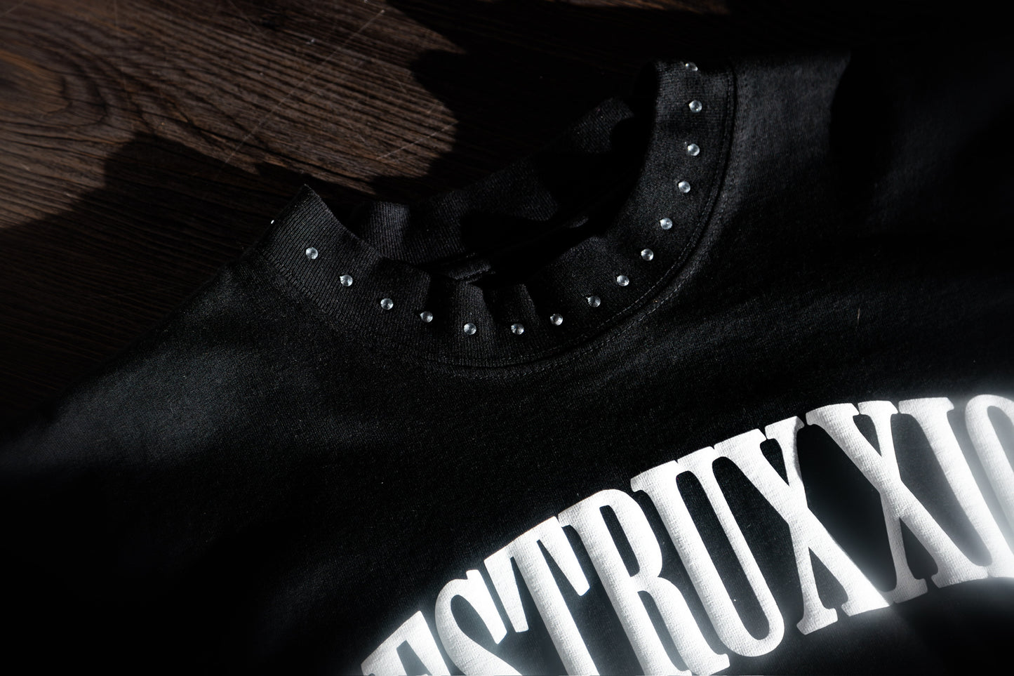 Rhinestone Tee (White)