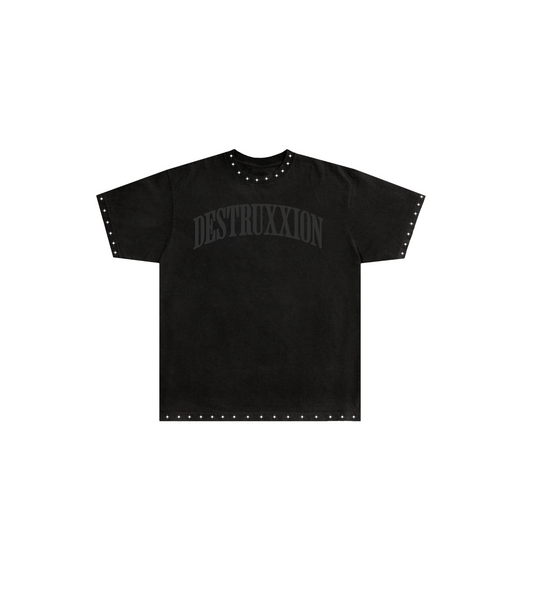 Rhinestone Tee (Black)